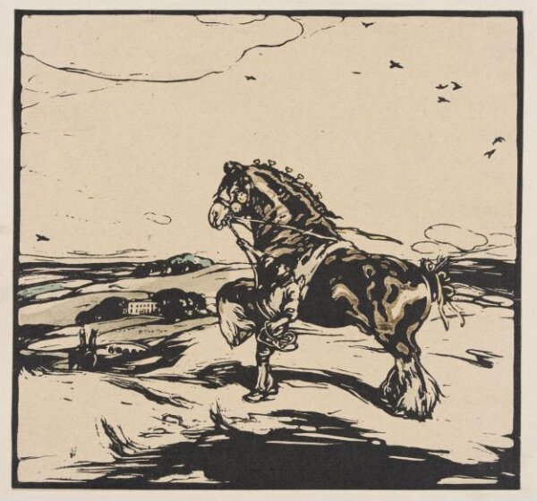 William Nicholson, The Shire-Horse