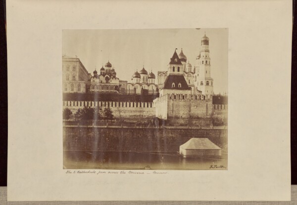 Roger Fenton, The 3 Cathedrals from across the Mosqua, Moscow