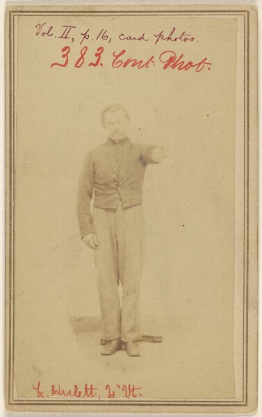 Unknown, L[erman] Hulett, 2n Vt. [Civil War victim]