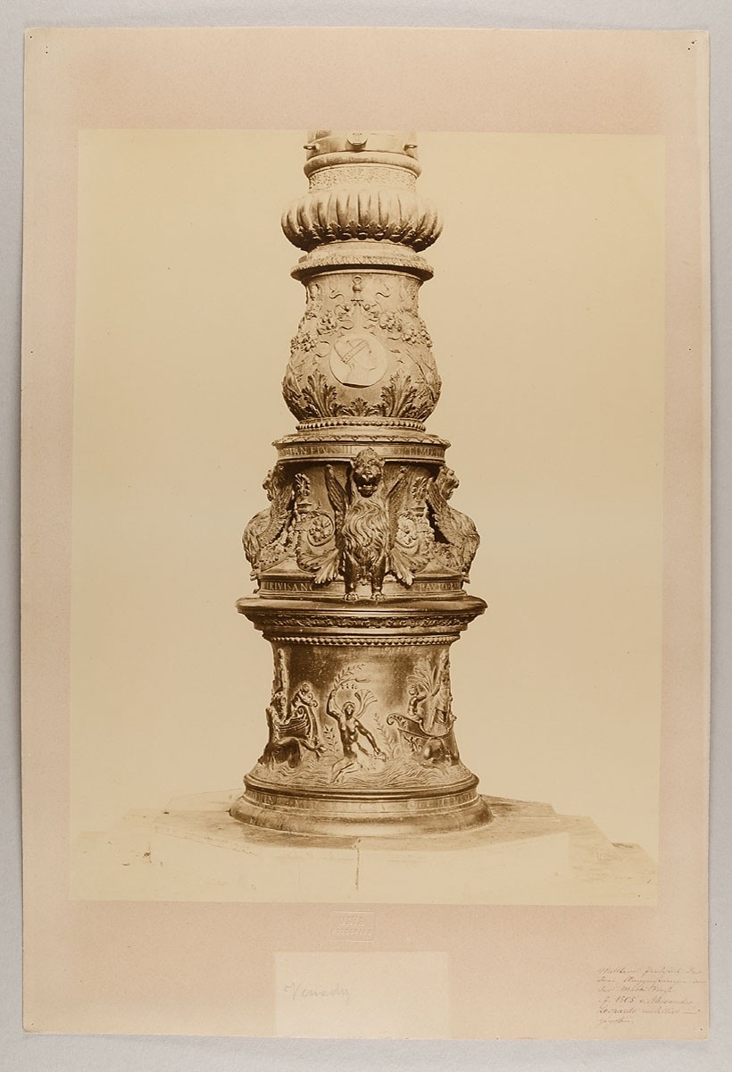 Carlo Naya, Venezia - Uno dei tre Pili di Bronzo della Piazza di S. Marco