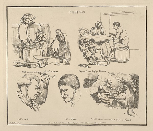 Henry Thomas Alken, Songs: "With ____ mixture without measure..."
