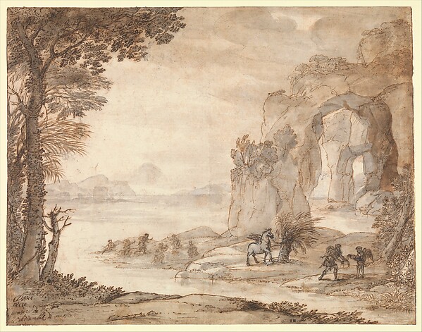 Claude Lorrain (Claude Gellée), Perseus and the Origin of Coral