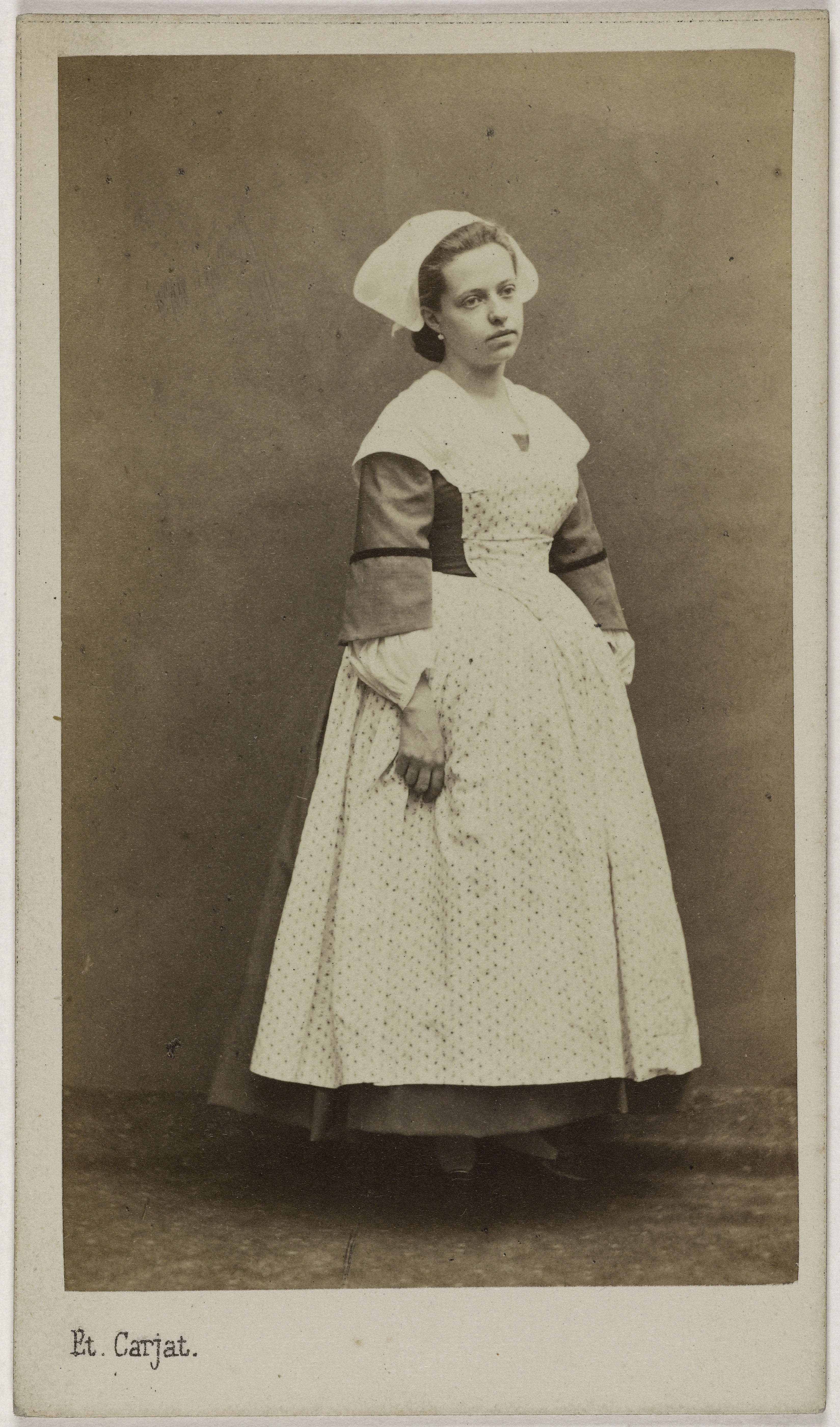 Carjat & Cie, Portrait de Marie Delaporte, 1838-, actrice