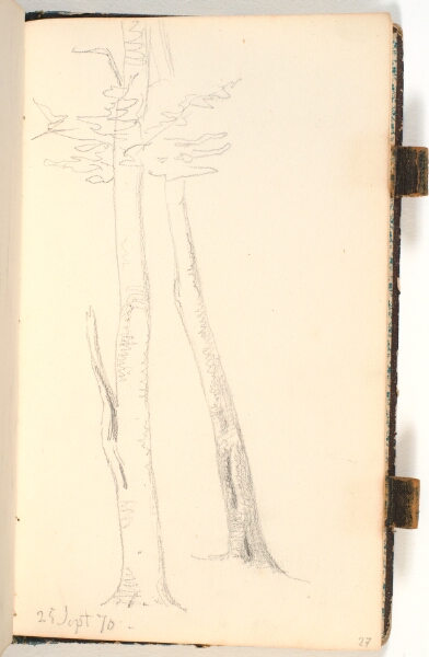 P.C. Skovgaard, To slanke træer