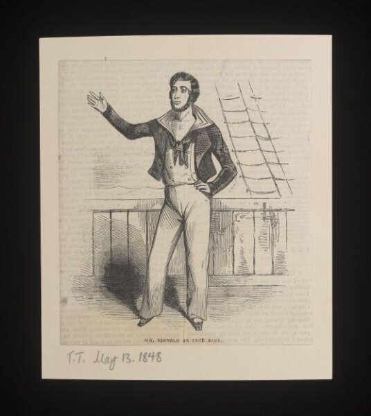 unknown, Mr Rignold as True Blue