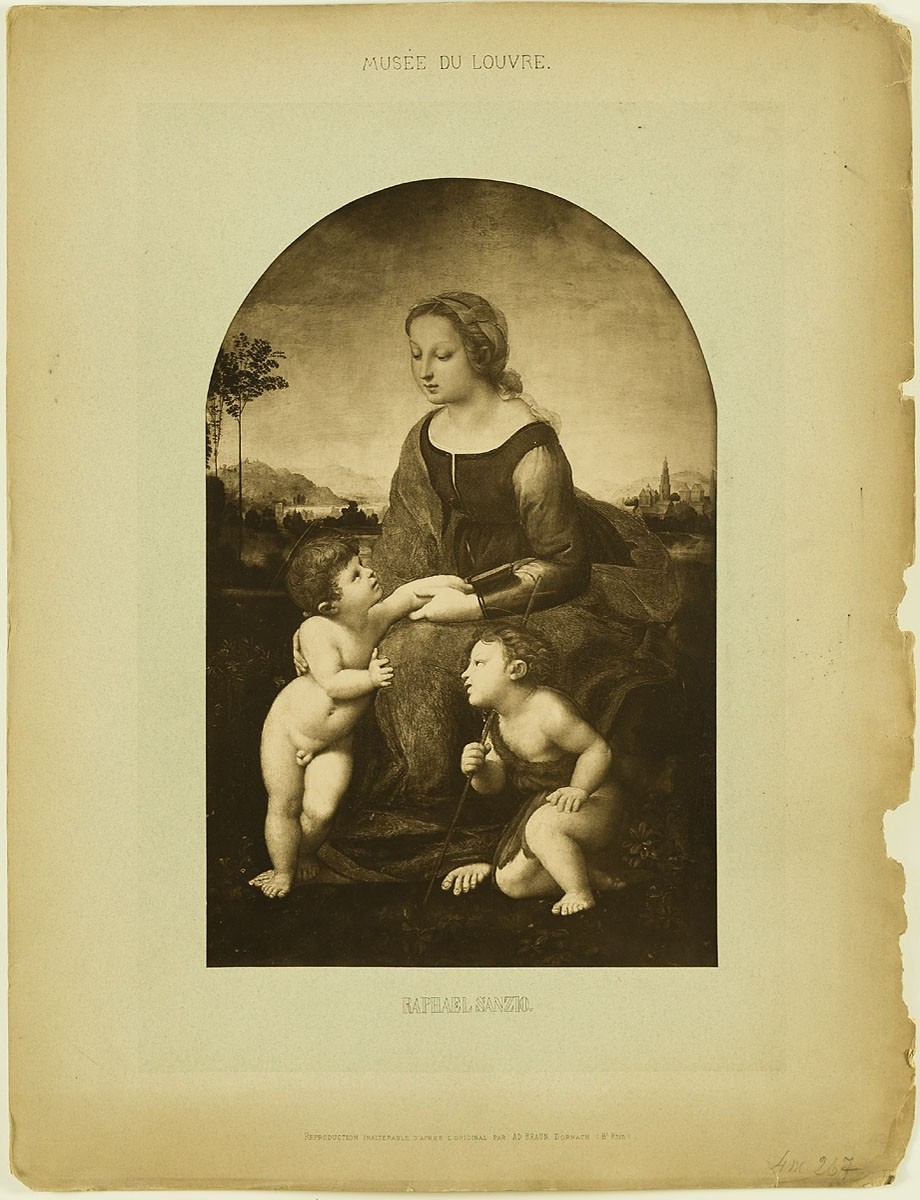 Adolphe Braun, Musée du Louvre - Raphael Sanzio