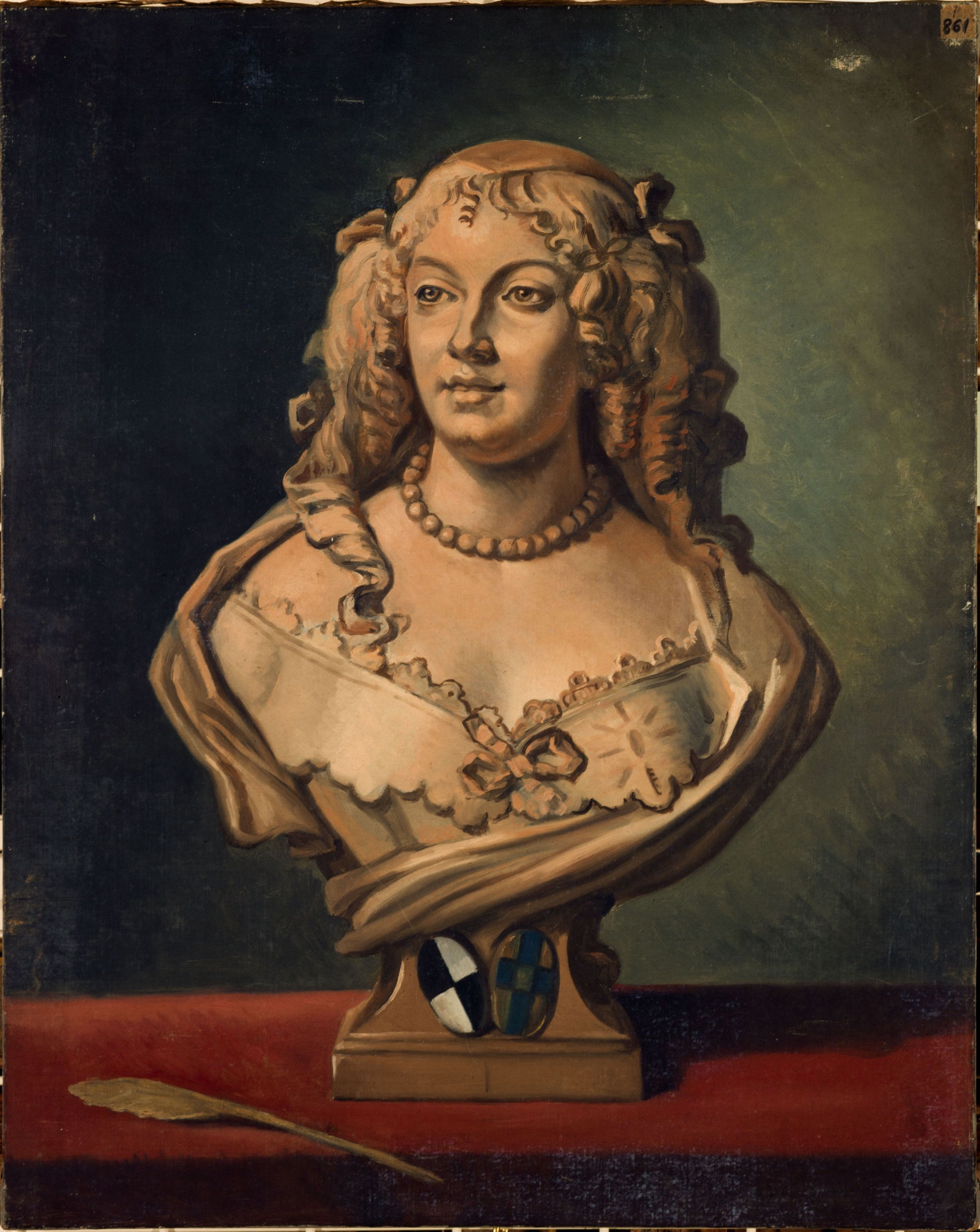 Anonyme, Portrait de Madame de Sévigné (1626-1696), après un buste de Chatrousse
