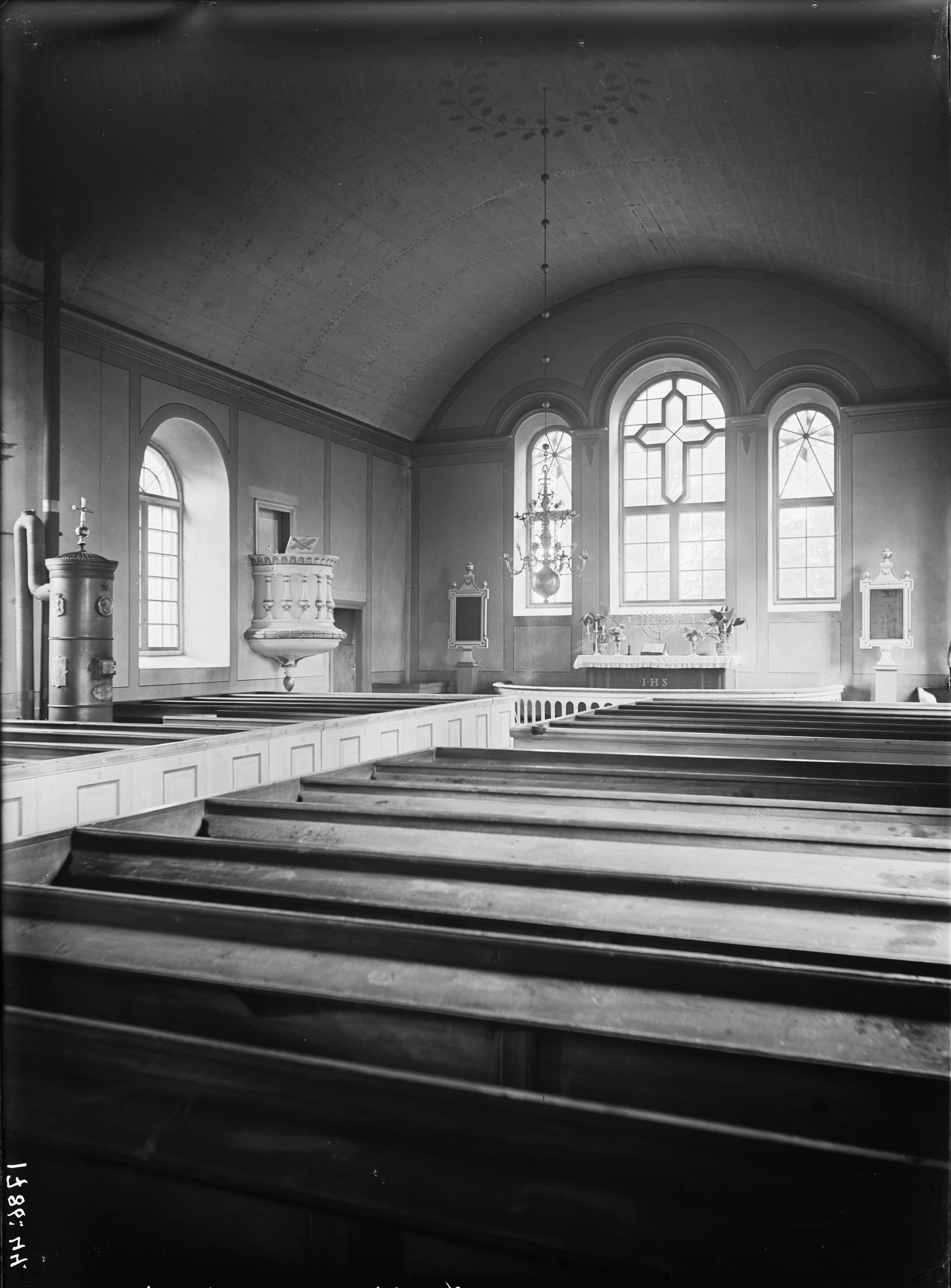 Axel Forssén, Trävattna kyrka