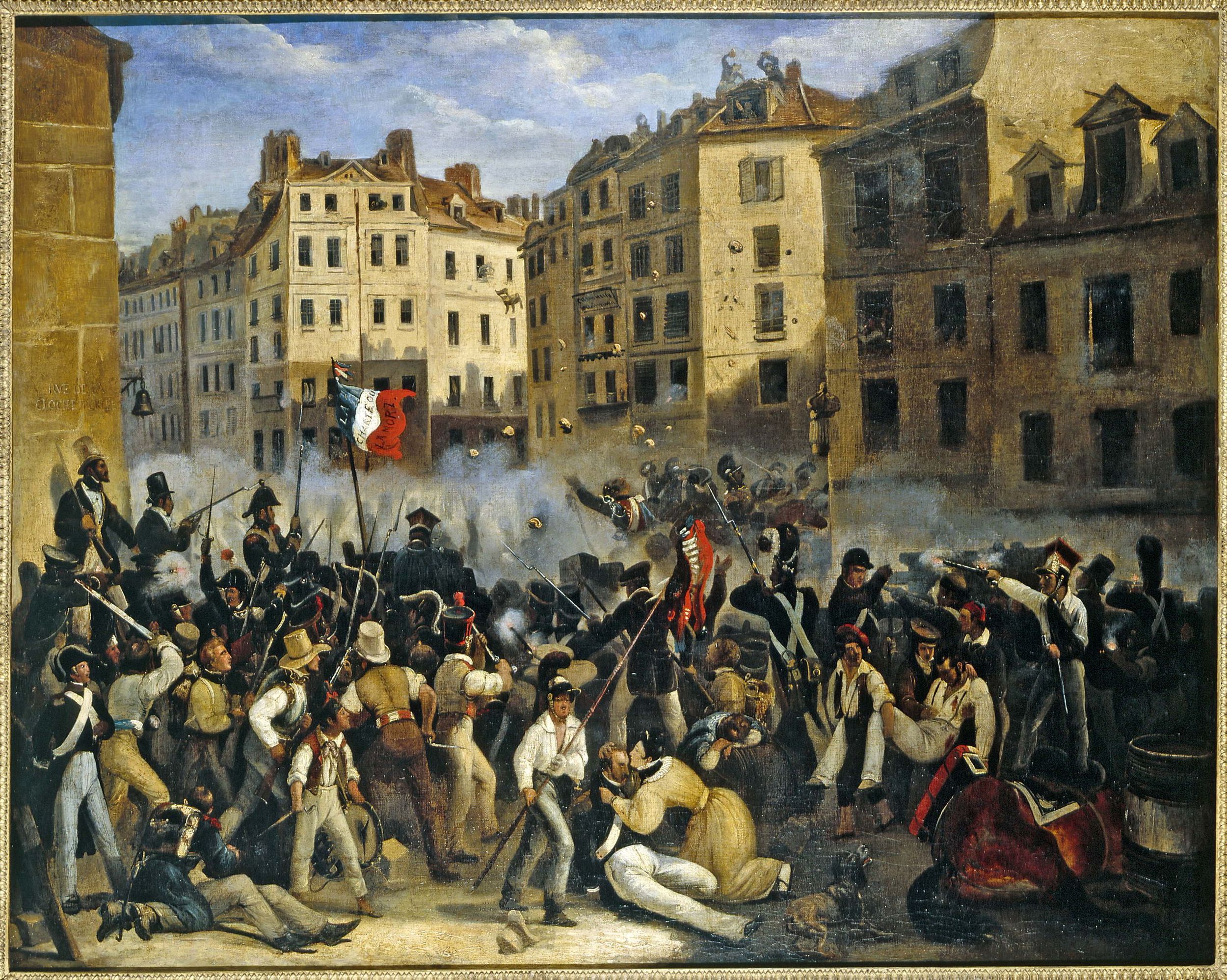 Anonyme, Episode des Journées de juillet 1830
