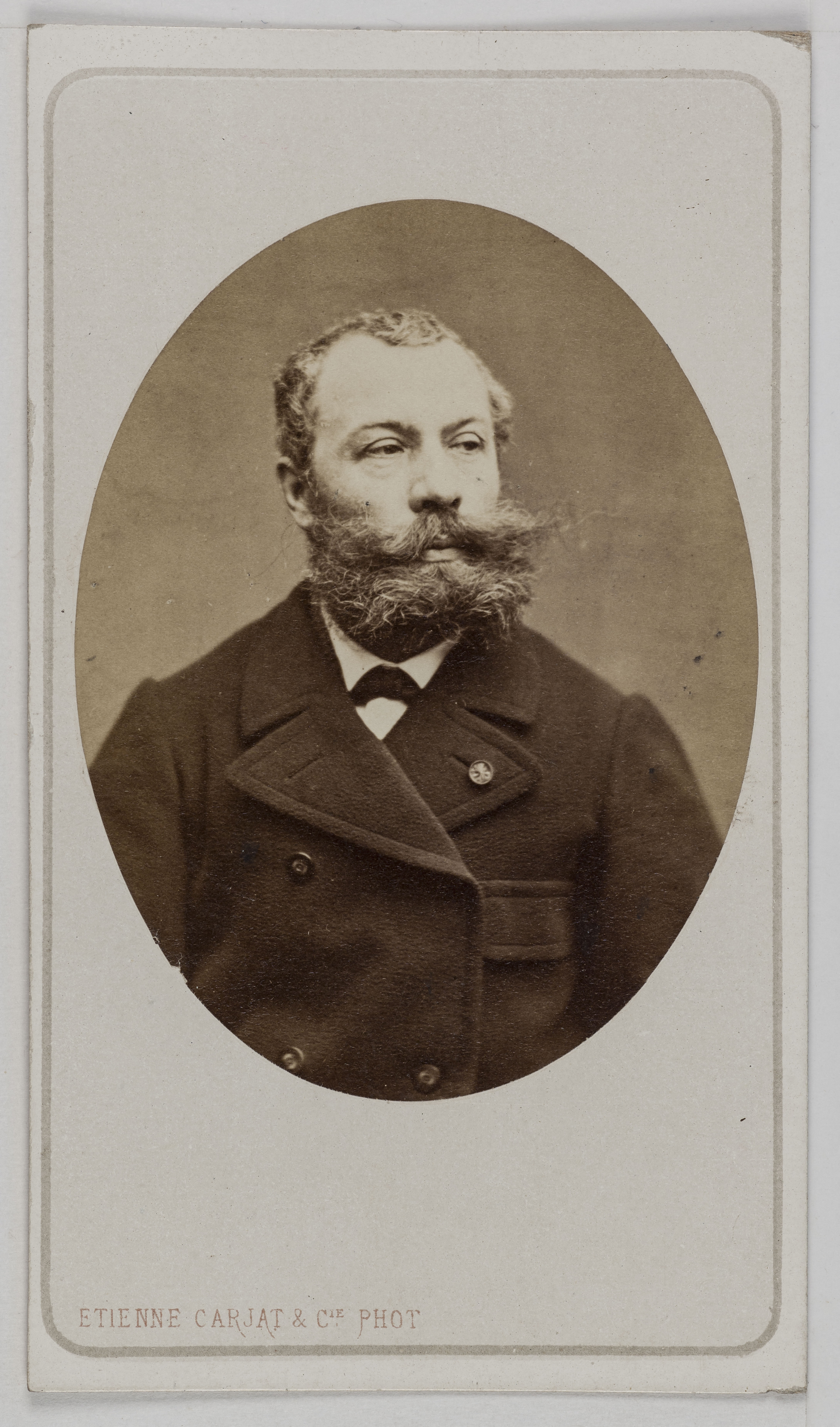 Carjat & Cie, Portrait de Florent Willems (1823-1905), peintre.