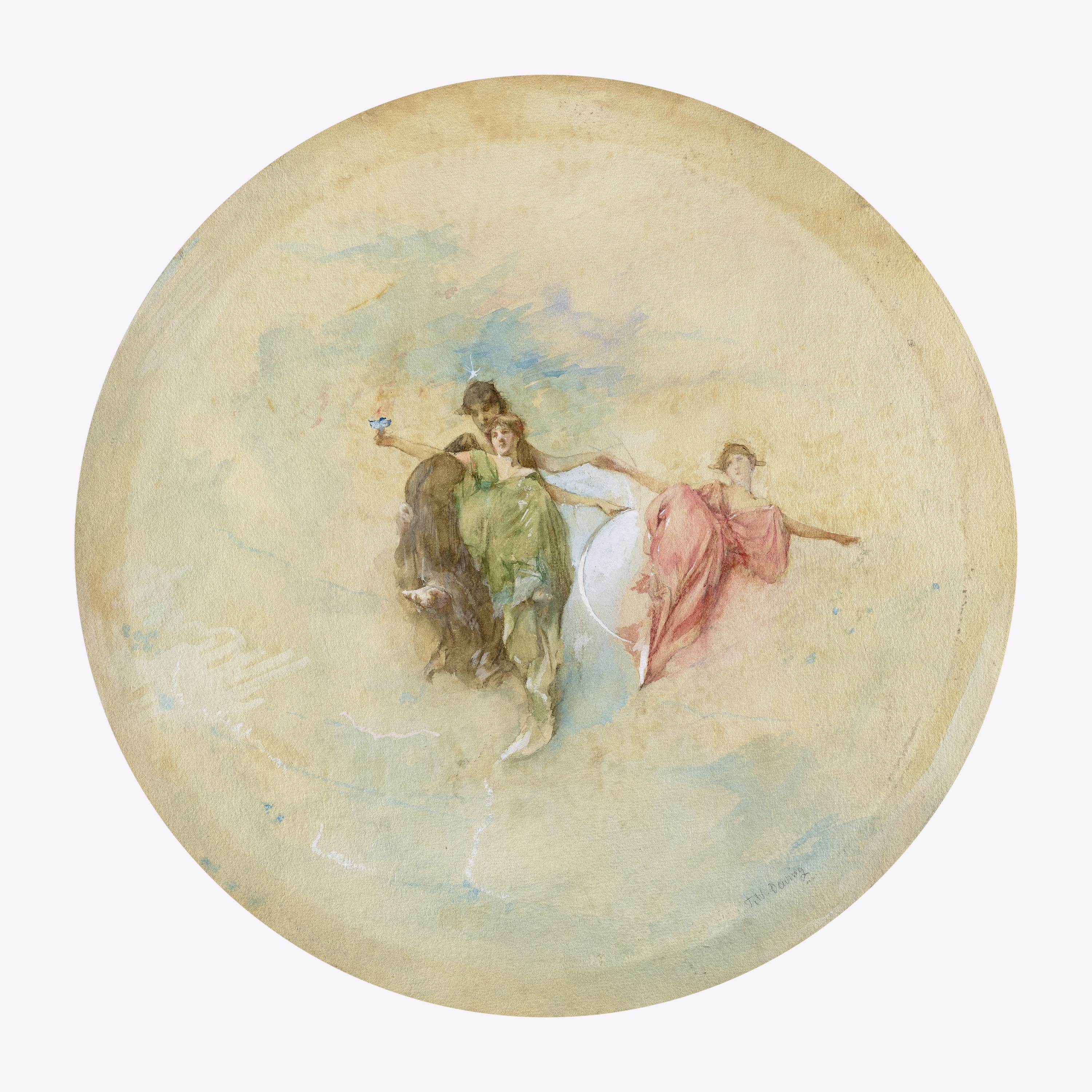Thomas Wilmer Dewing, Dawn