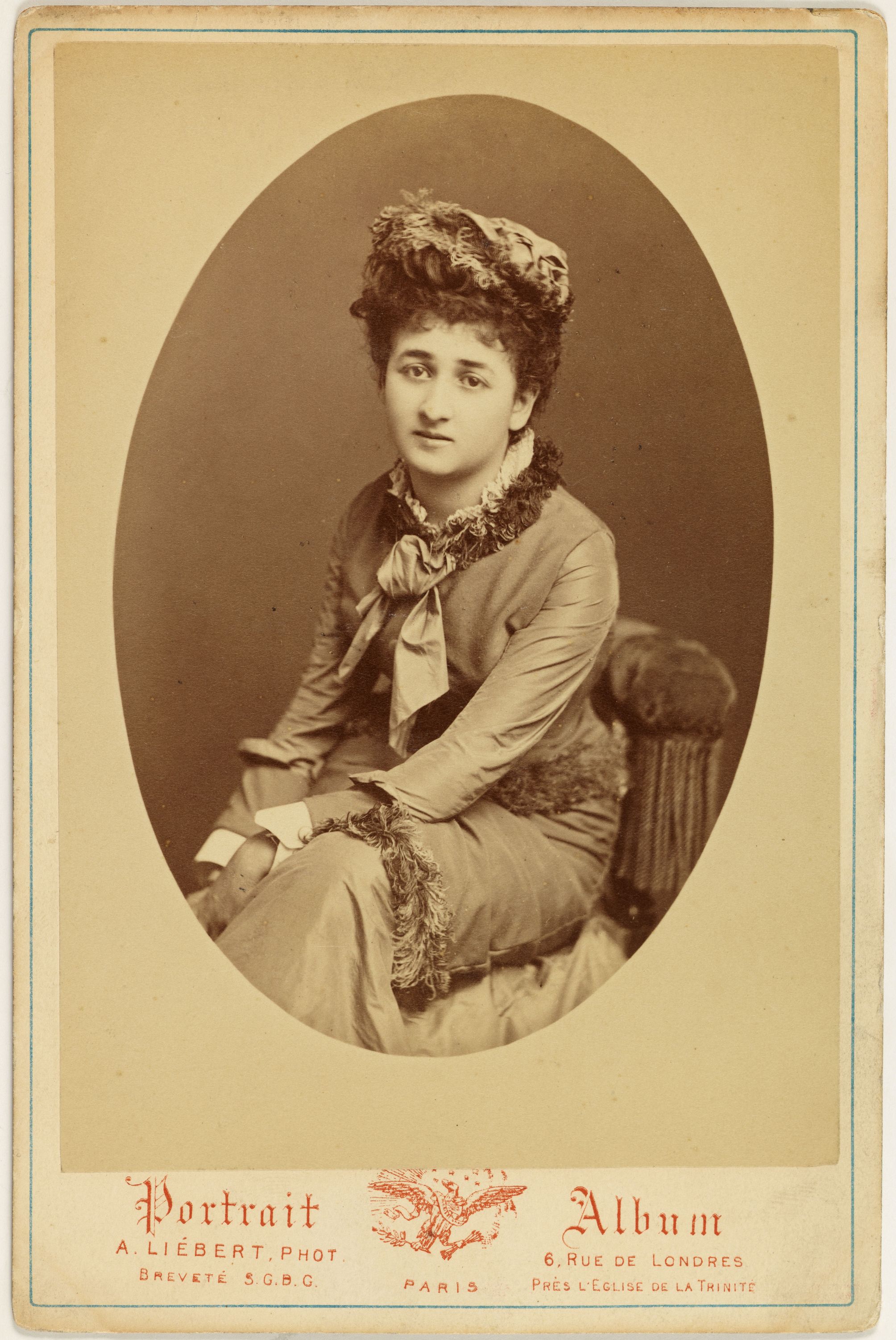 Alphonse Liébert, Portrait de Badia, actrice