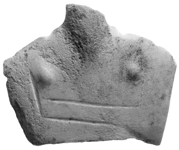 Unknown, Torso Fragment from a Cycladic Figure (Dokathismata Type)