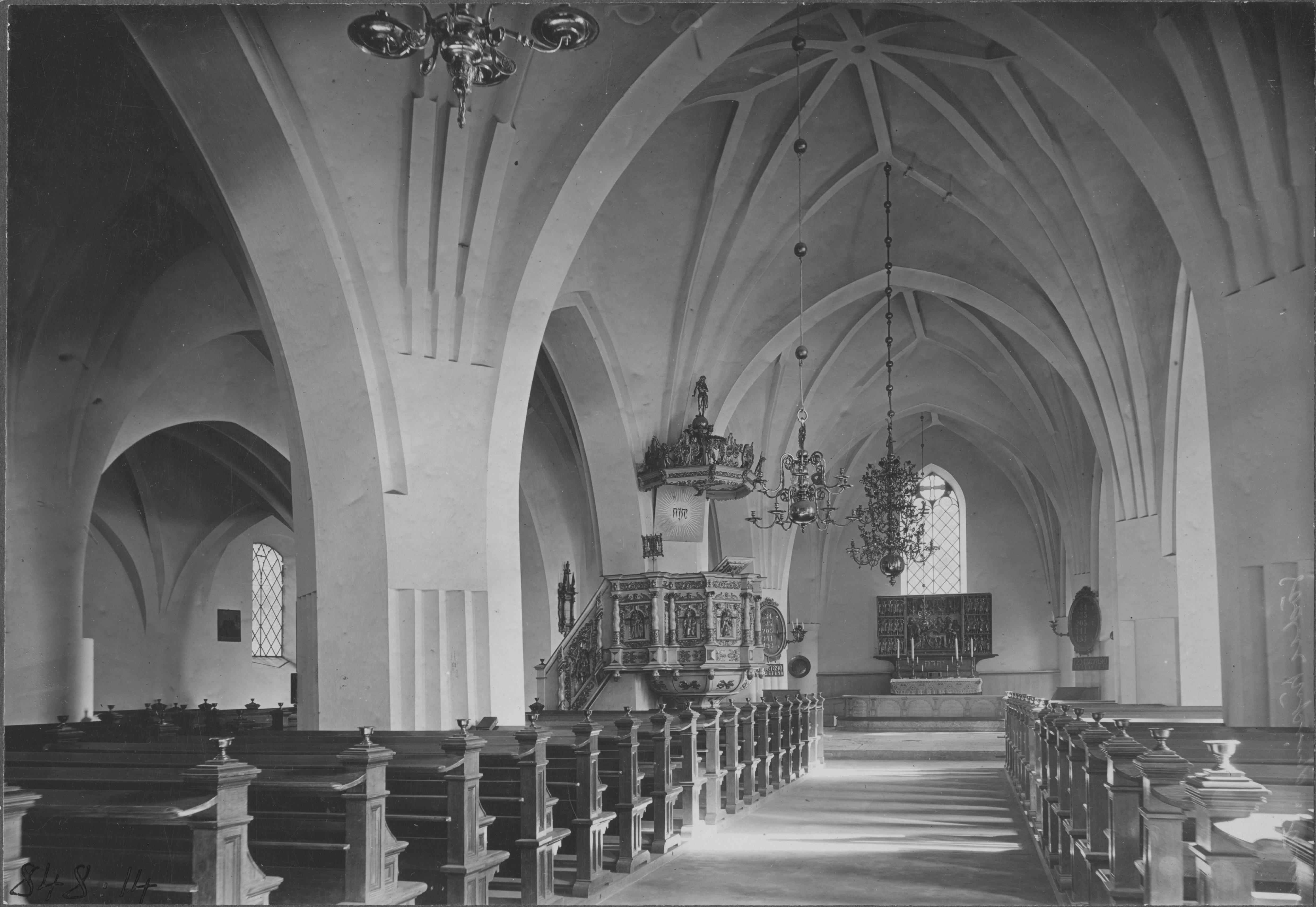 Sigurd Curman, Sankt Laurentii kyrka
