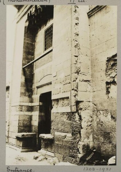 K.A.C. Creswell, The entrance of the madrasa of Mamluk Amir Muqbil al-Dawudi, Cairo