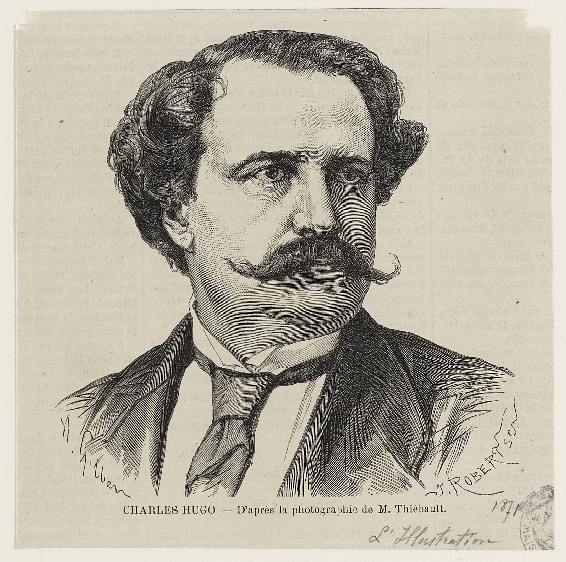 Jules Robert, Charles Hugo