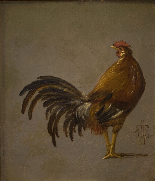 Johan Thomas Lundbye, En hane
