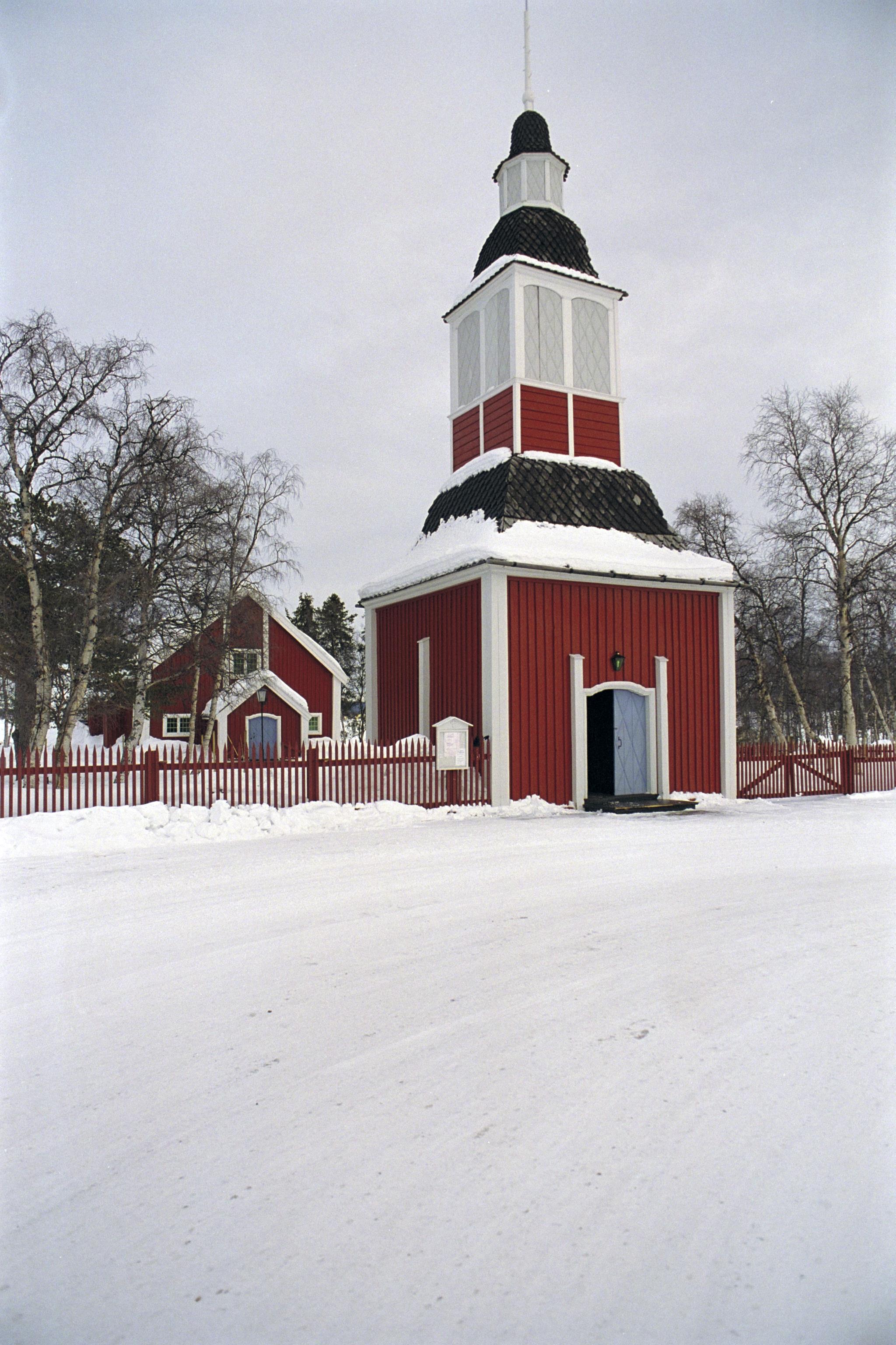 Bengt A Lundberg, Jukkasjärvi kyrka