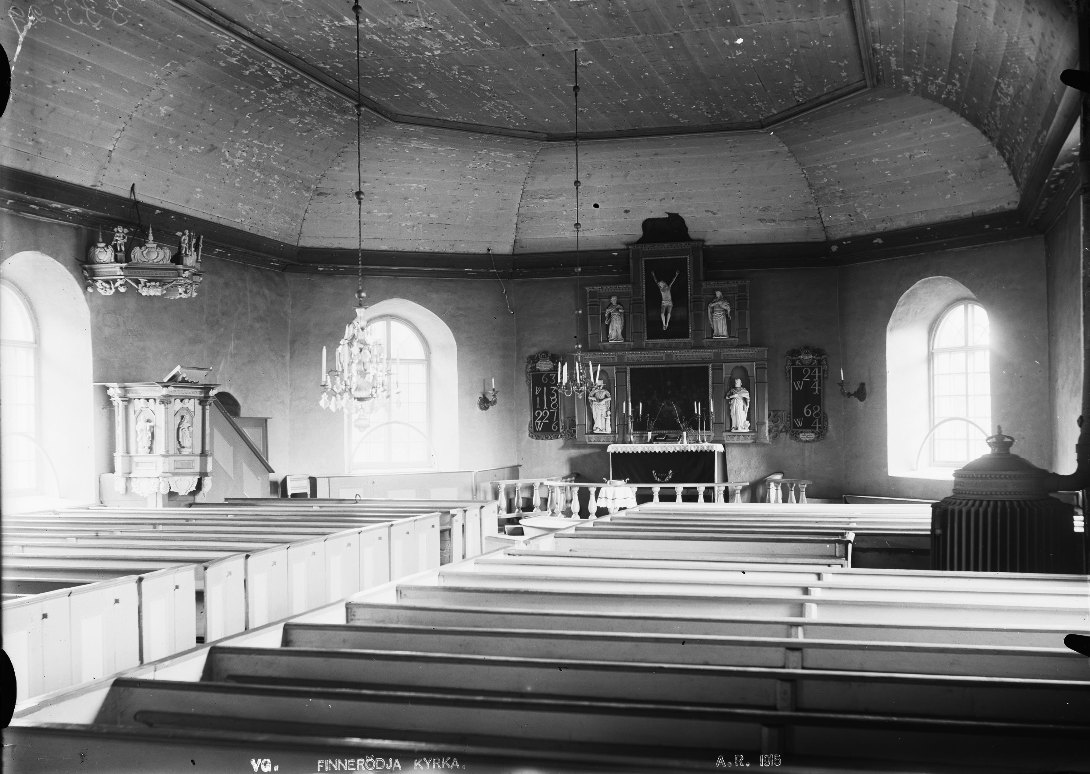 Anders Roland, Finnerödja kyrka