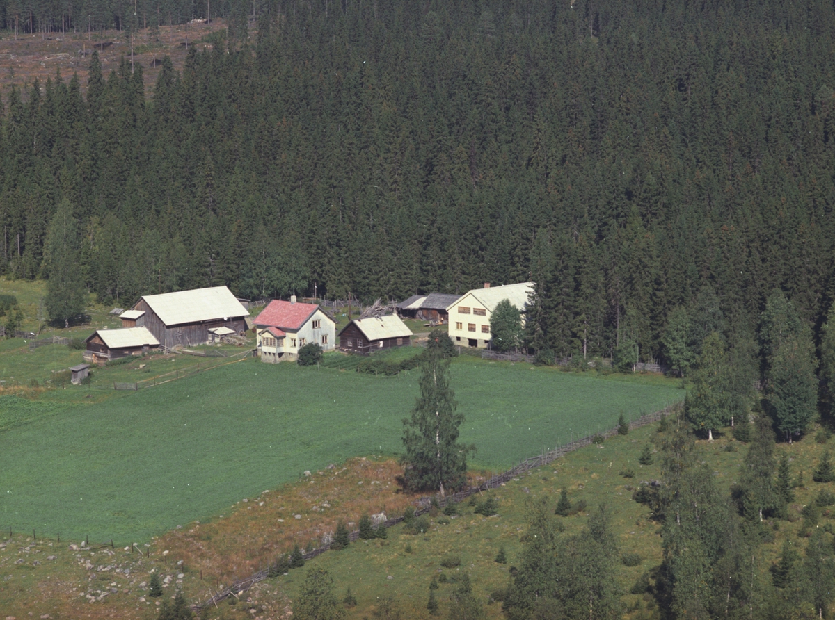 Widerøes Flyveselskap A/S, Flyfoto, Filipsvea, Åsmarka, Ringsaker.