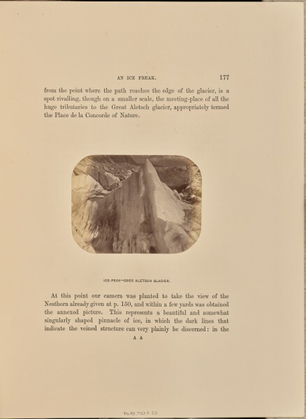Ernest H. Edwards, Ice-Peak - Ober Aletsch Glacier