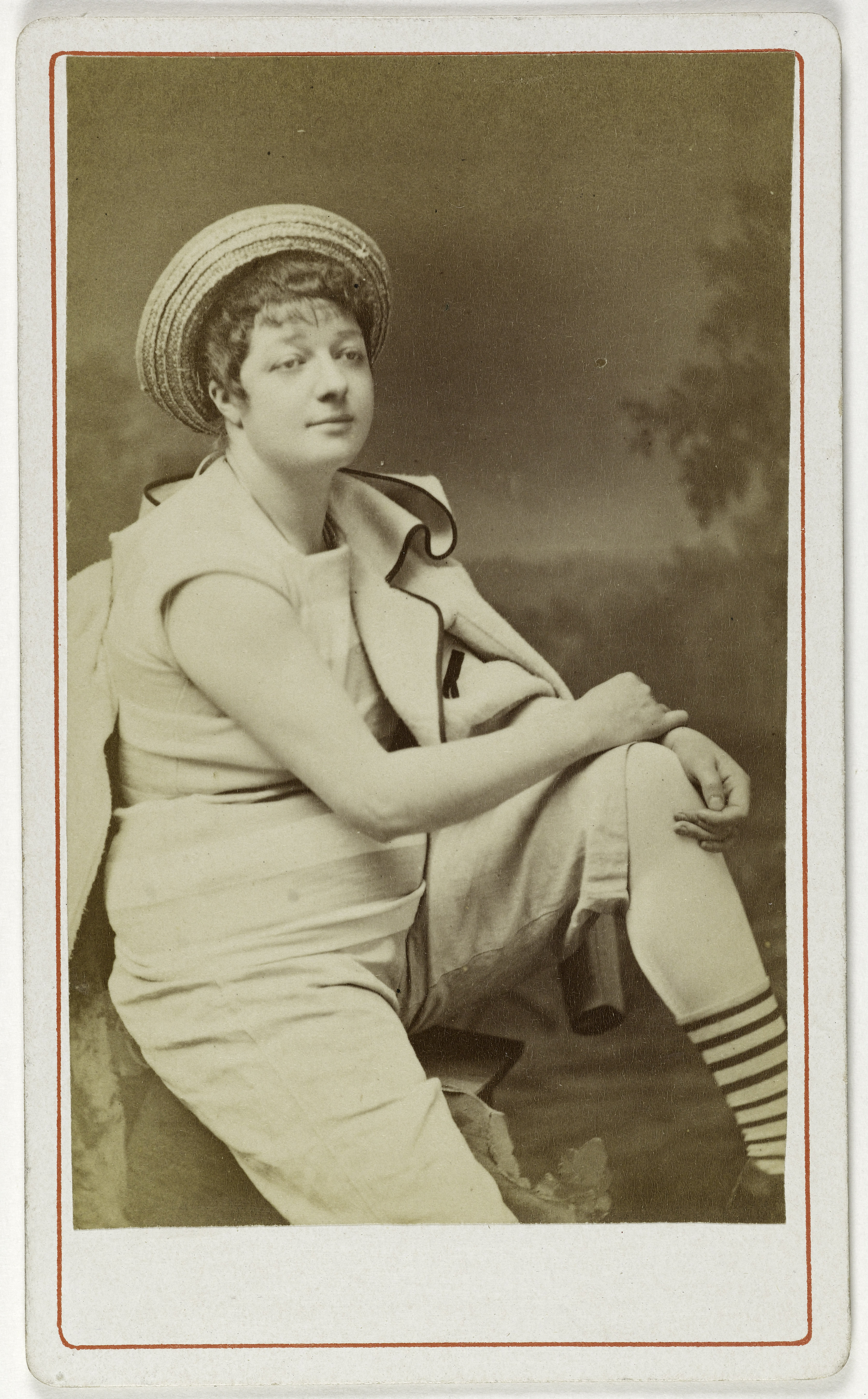Anonyme, Portrait de Lasseny, (actrice)