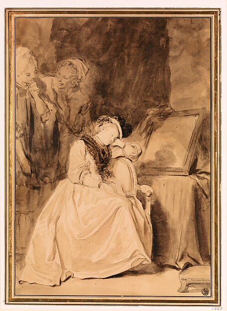 Jean Honoré Fragonard, The Dreamer