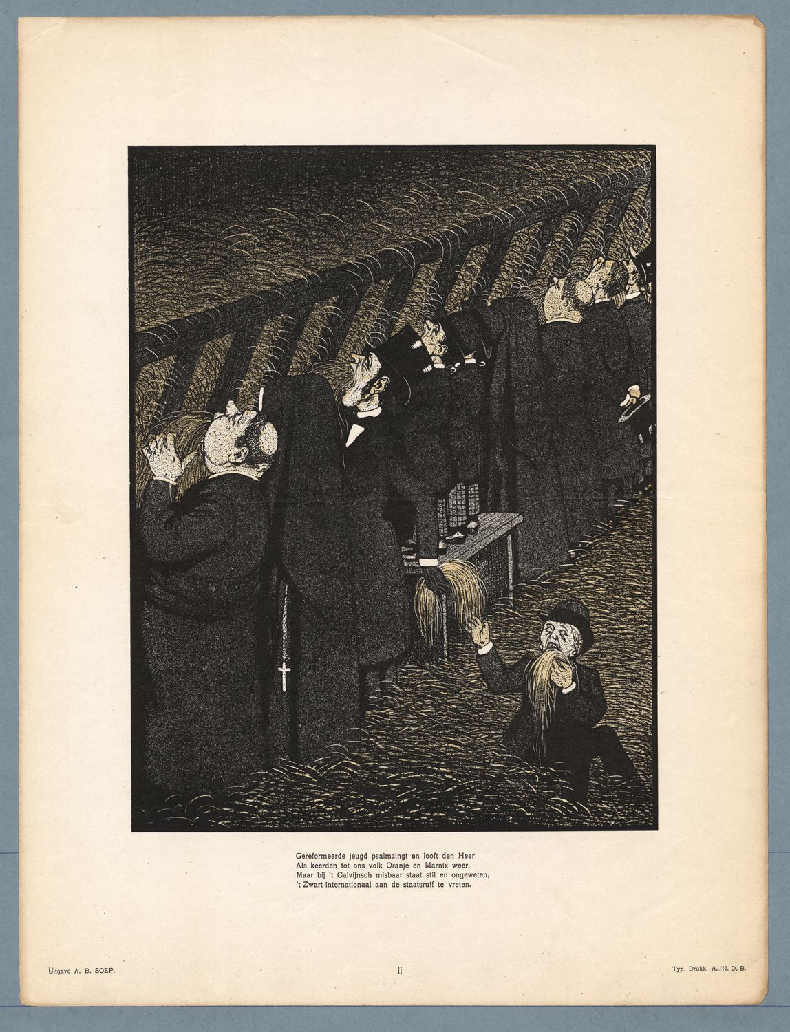 Hahn, Albert,draughtsman., Uit: Onder zwart regime (L8/27)