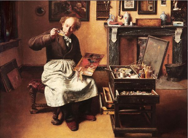 Henri De Braekeleer, The Colour Crusher