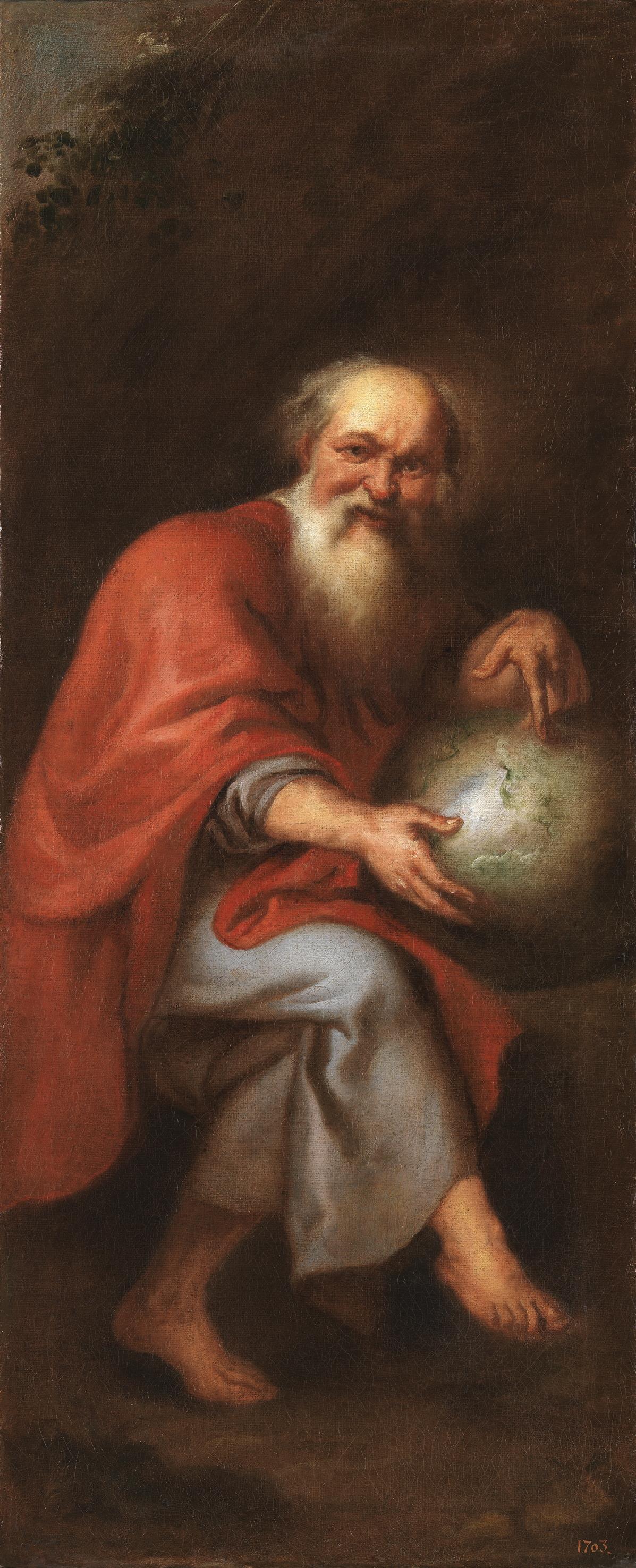 Juan Bautista Martínez del Mazo, Democritus