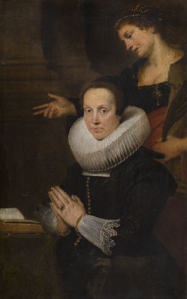Cornelis de Vos, Barbara Kegeleers and Saint Barbara