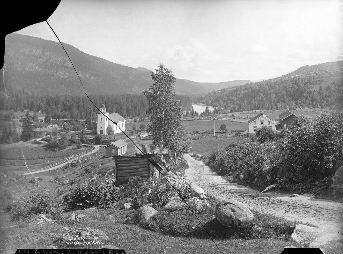 Axel Lindahl, Prot: Thelemarken, Fra Gransherred, Kirken