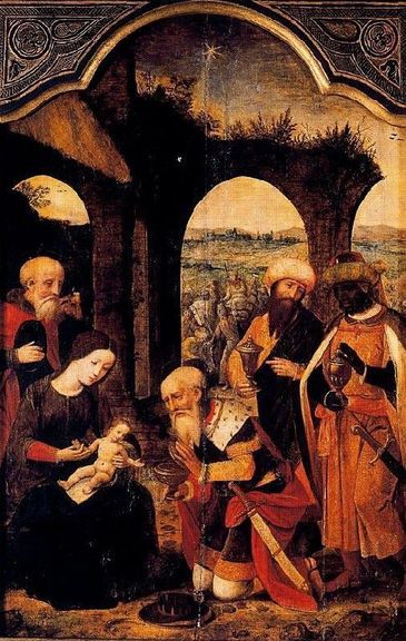 Master of the Female Half-Lengths, Adoration of the Magi