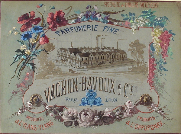 Anonymous, French, 19th century, Parfumerie Fine: Vachon-Bachoux et Cie