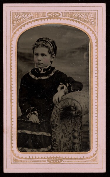 Unknown, [Portrait of a Seated Girl]