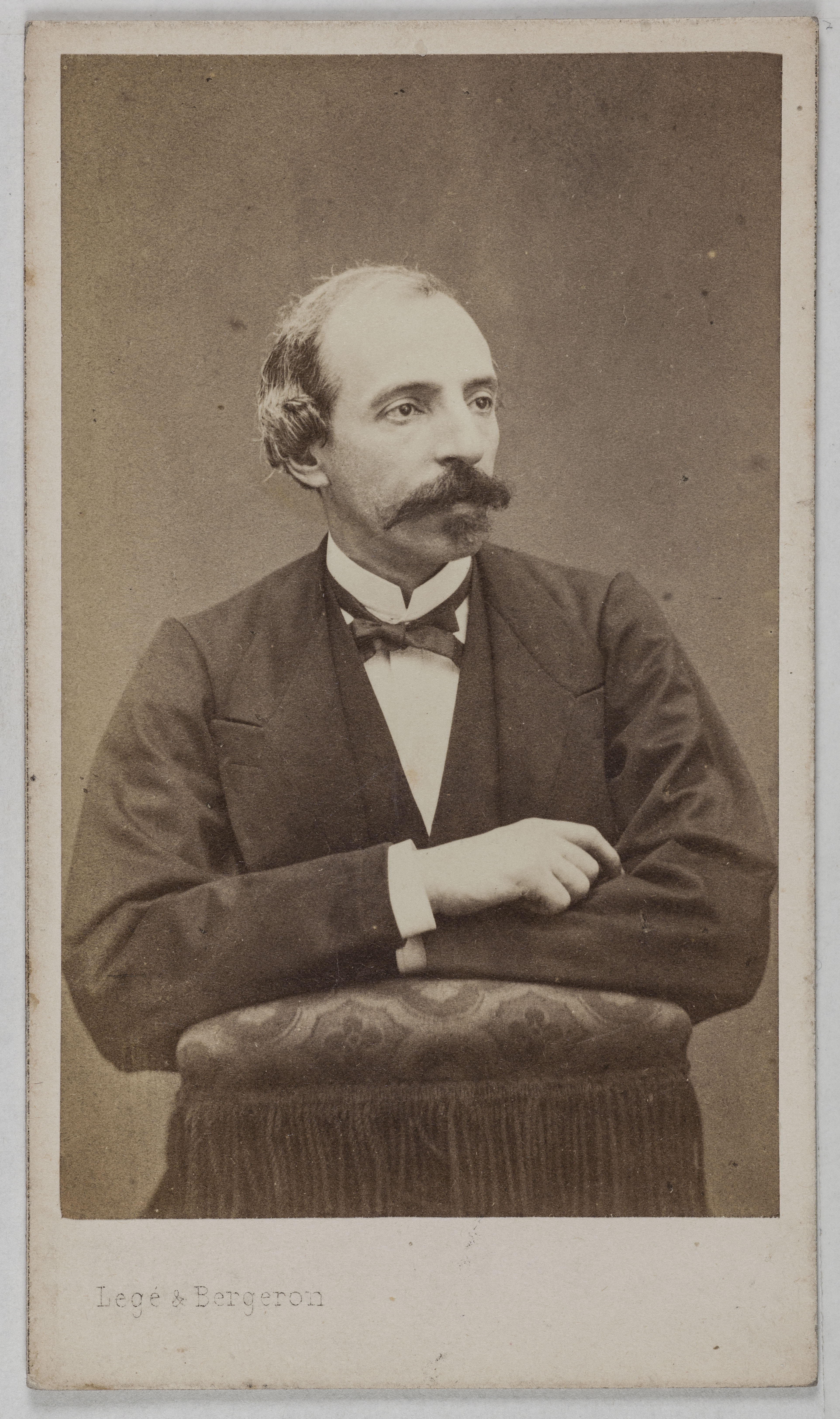 Carjat & Cie, Portrait d'Emile Jonas (1827-1905), (compositeur d'opérette, professeur au conservatoire)