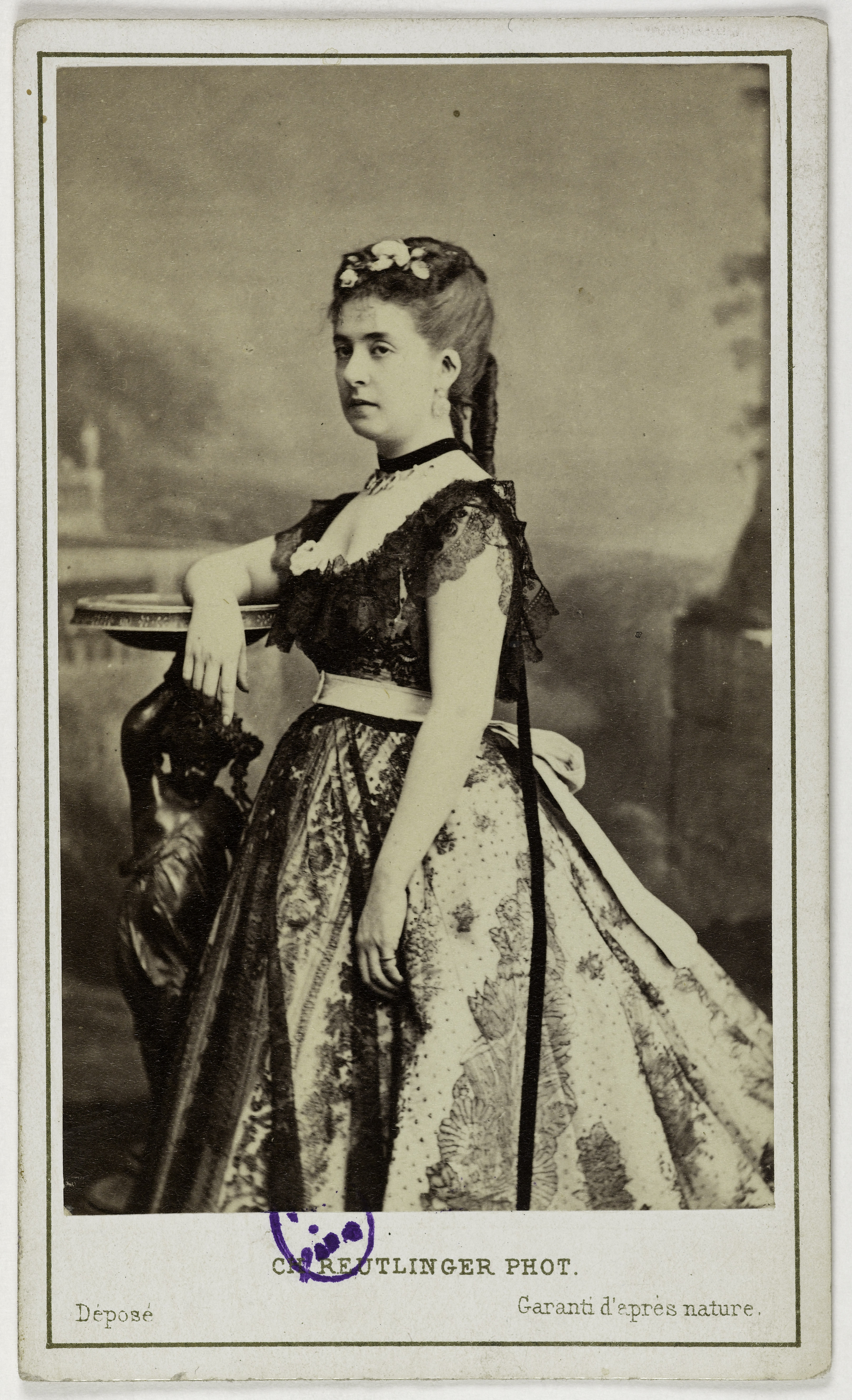 Charles Reutlinger, Portrait de Leblanc Léonide, (1842-1894), (actrice)