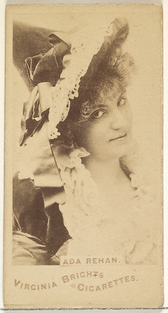 Allen & Ginter, Ada Rehan, from the Actors and Actresses series (N45, Type 1) for Virginia Brights Cigarettes