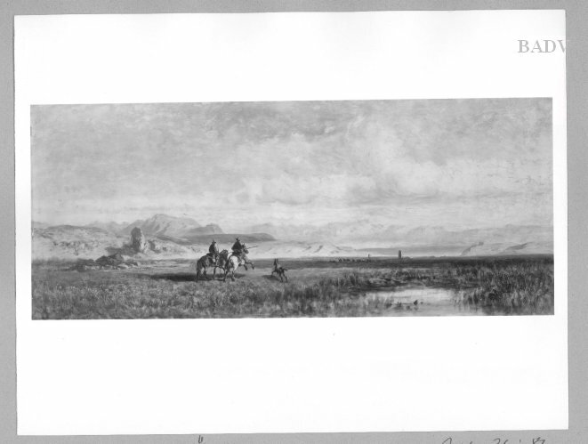 Eduard Schleich the Elder, Campagna-Landschaft mit zwei Reitern