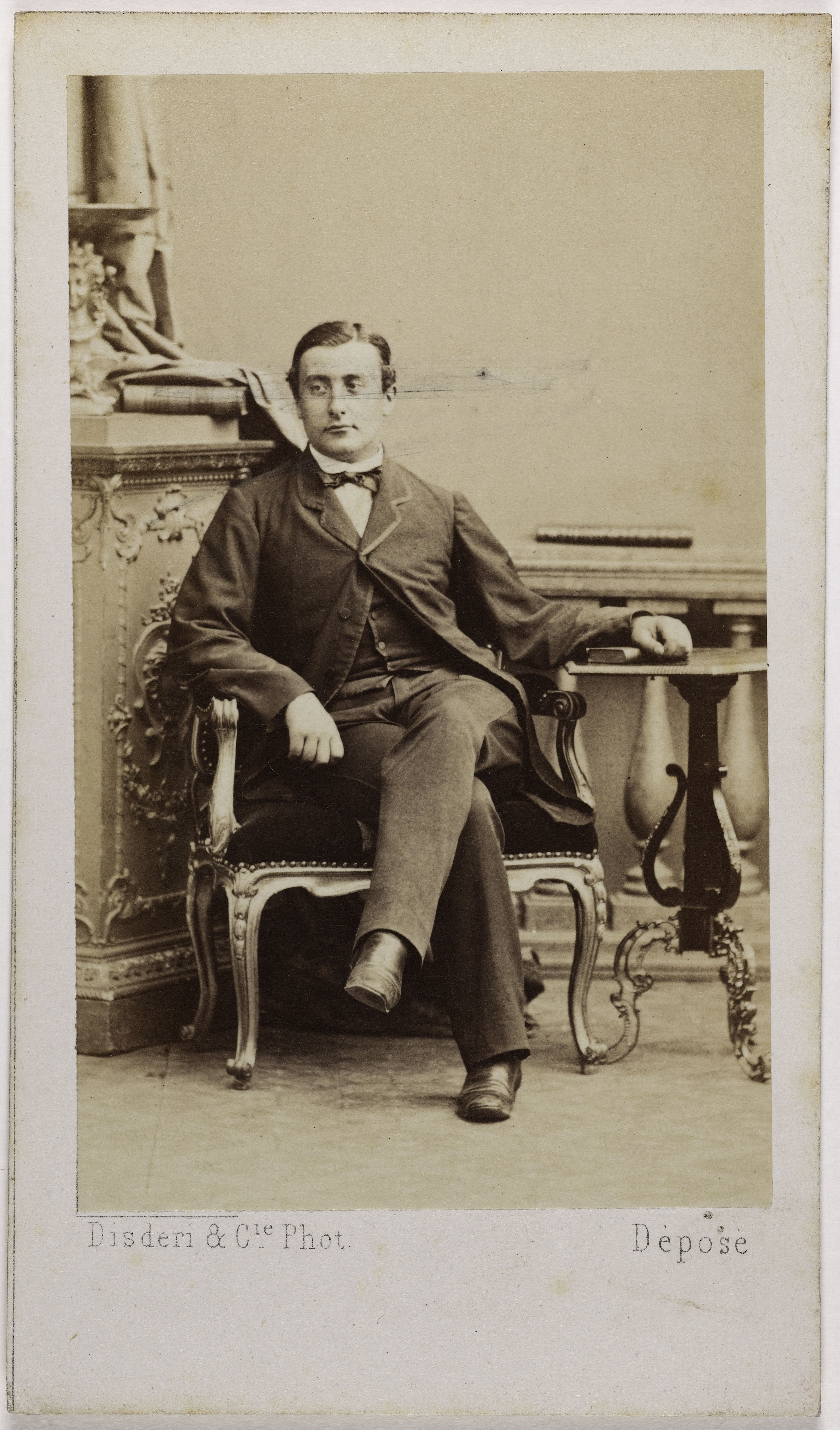 Disderi & Cie, Portrait du Prince Napoléon Charles Bonaparte (1835-1901), (officier)