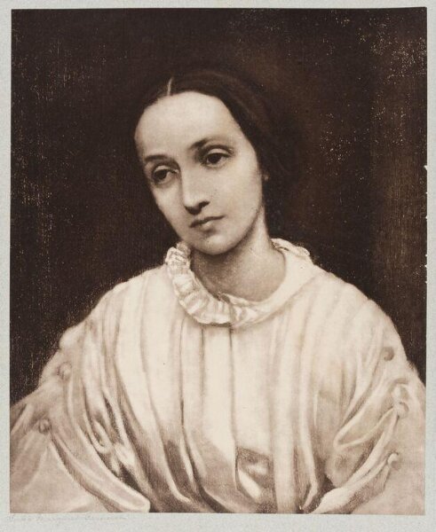 unknown, Julia Margaret Cameron portrait painted by G. F. Watts