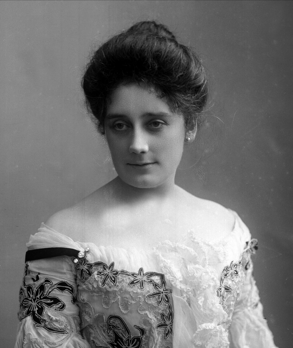 Gustav Borgen, Portrett av Barbra Knagenhjelm, født Ihlen.