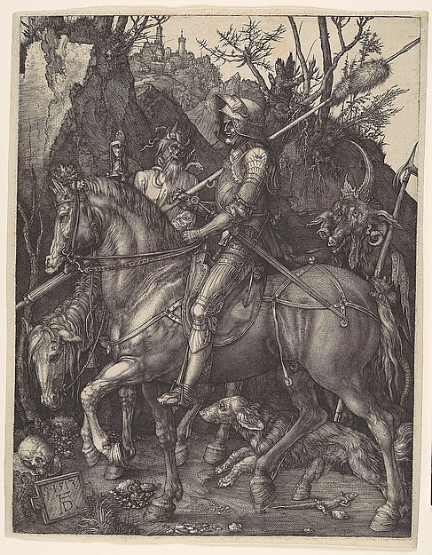 Albrecht Dürer, Knight, Death, and the Devil