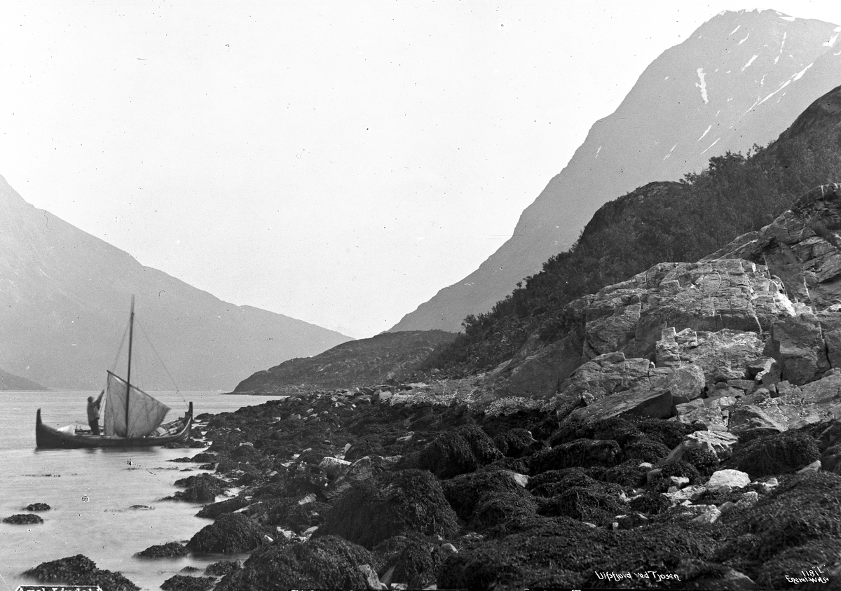 Axel Lindahl, Prot: Ulfsfjorden ved Tjosen med Seilbaad