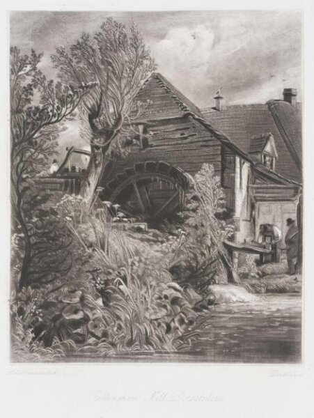 Constable, John RA, Gillingham Mill, Dorsetshire