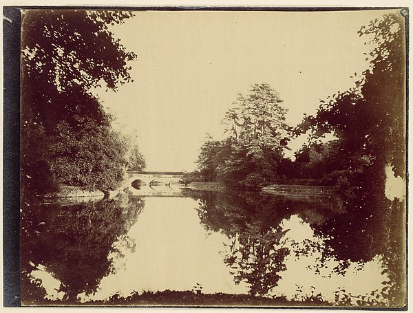 Unknown, [Bridge Over a Pond]