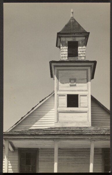 Walker Evans, [Detail of Negro's Church, South Carolina]