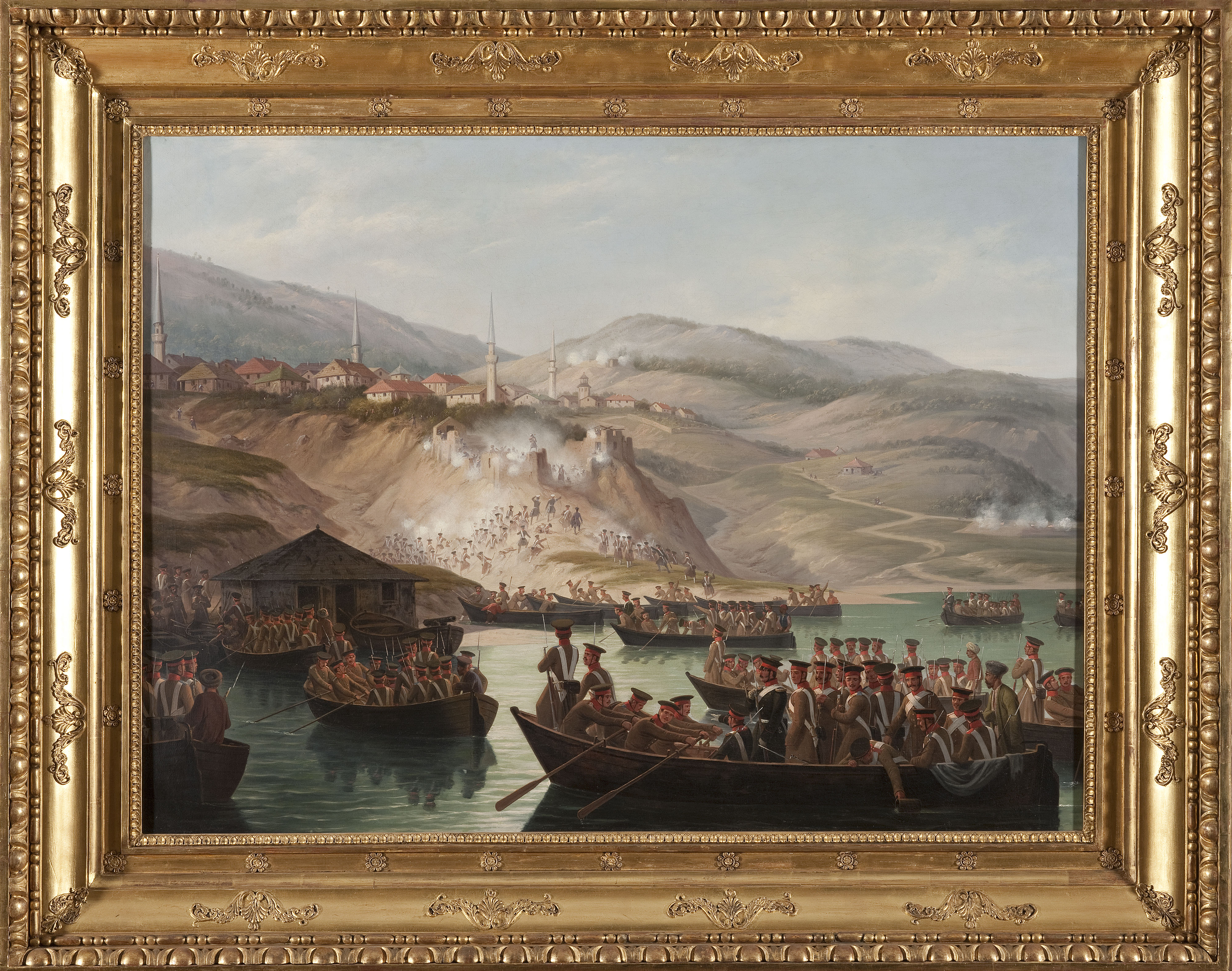 January Suchodolski, Episode in the Caucasian wars – Crossing the river in Arcx