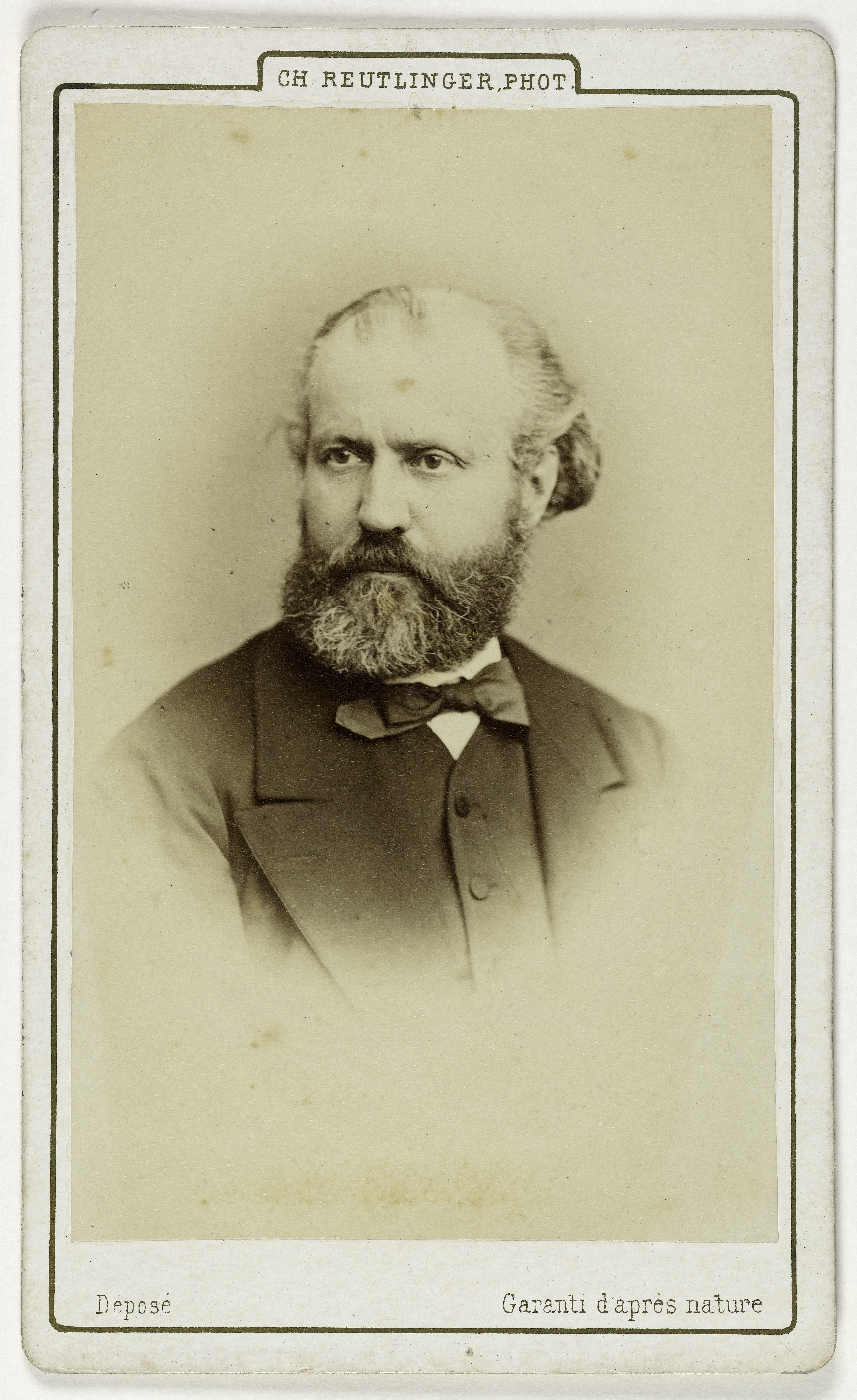 Charles Reutlinger, Portrait de Gounod Charles, (1818-1893), (compositeur)
