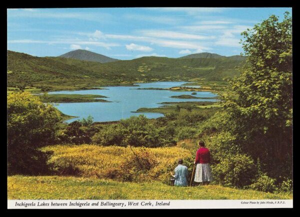 Hinde, John Wilfrid, Rossbeigh Strand, Glenbeigh showing Dingle Mts., Kerry, Ireland